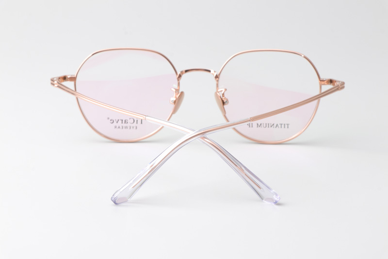 TC22192 Eyeglasses Rose Gold