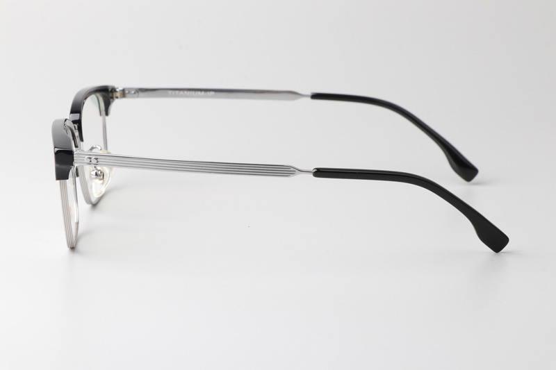 TC8157 Eyeglasses Black Silver