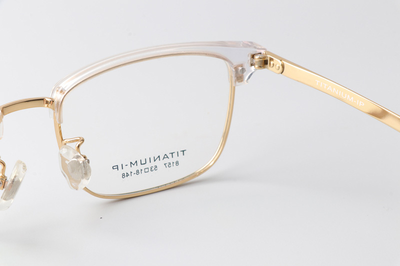 TC8157 Eyeglasses Clear Gold