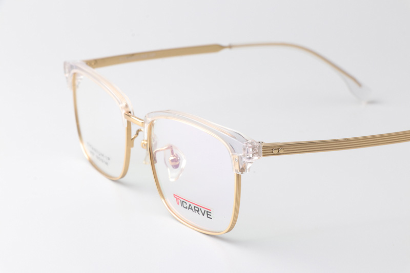 TC8157 Eyeglasses Clear Gold