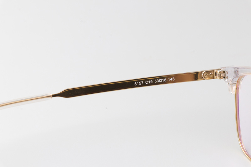 TC8157 Eyeglasses Clear Gold