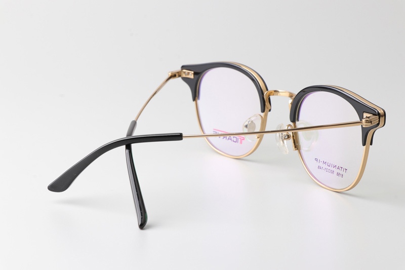 TC8158 Eyeglasses Black Gold