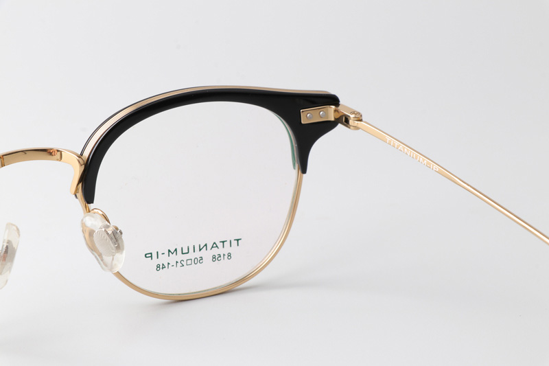 TC8158 Eyeglasses Black Gold