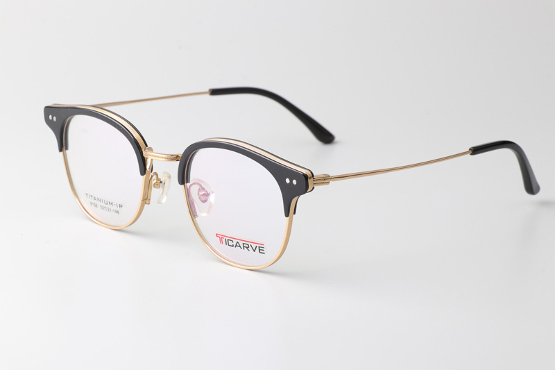 TC8158 Eyeglasses Black Gold