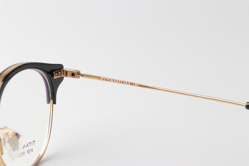 TC8158 Eyeglasses Black Gold