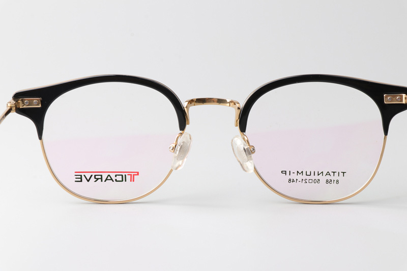 TC8158 Eyeglasses Black Gold