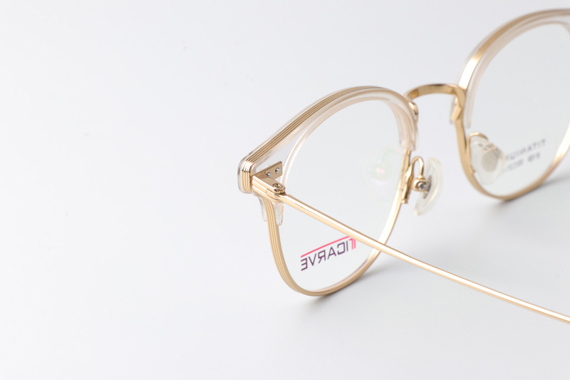TC8158 Eyeglasses Clear Gold