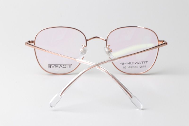 TC8182 Eyeglasses Rose Gold