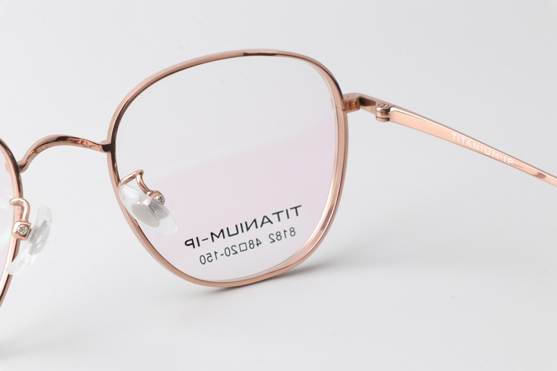 TC8182 Eyeglasses Rose Gold