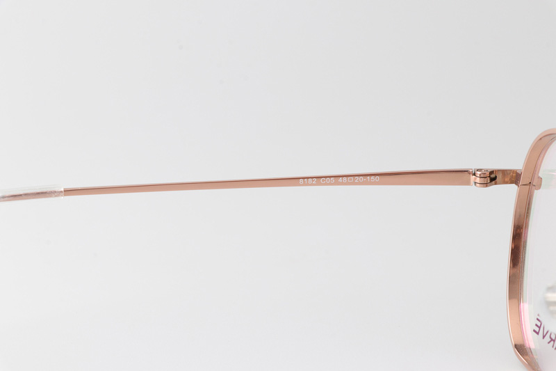TC8182 Eyeglasses Rose Gold