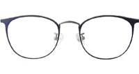 TC8201 Eyeglasses Blue Gunmetal