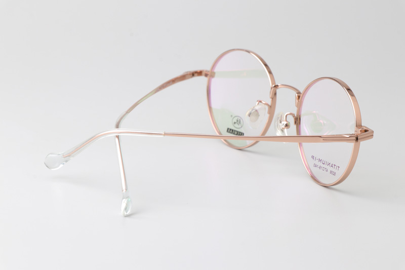 TC8206 Eyeglasses Rose Gold
