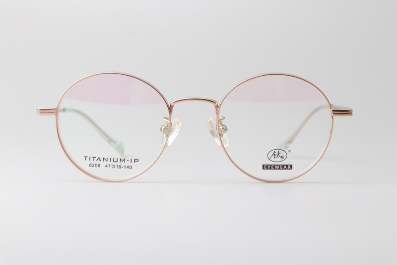 TC8206 Eyeglasses Rose Gold