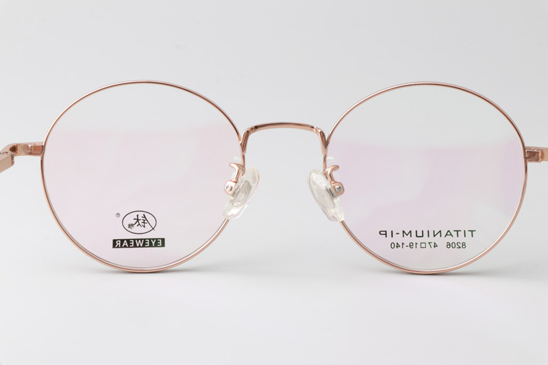 TC8206 Eyeglasses Rose Gold