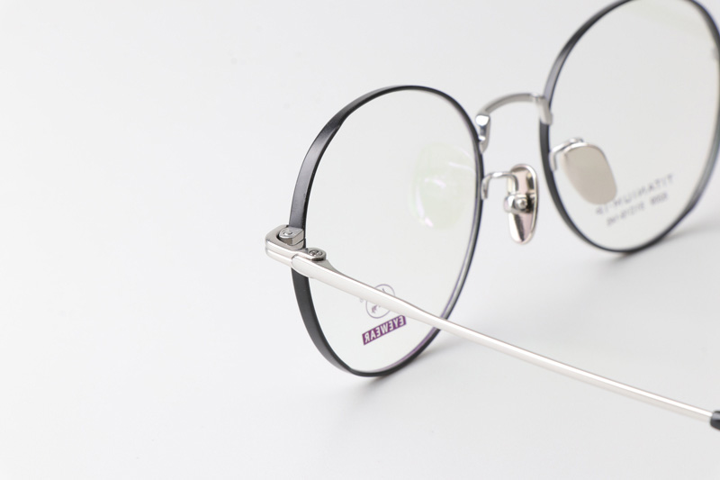 TC8209 Eyeglasses Black Silver