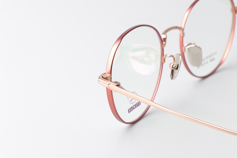 TC8209 Eyeglasses Orange Rose Gold