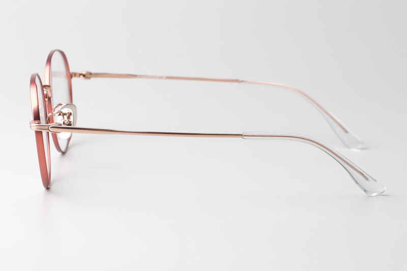 TC8209 Eyeglasses Orange Rose Gold