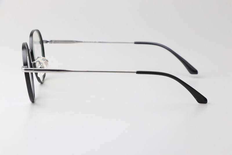 TC8212 Eyeglasses Black Silver