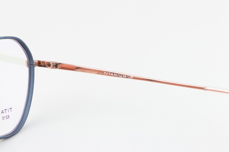 TC8215 Eyeglasses Blue Gold