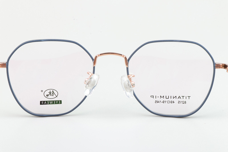 TC8215 Eyeglasses Blue Gold