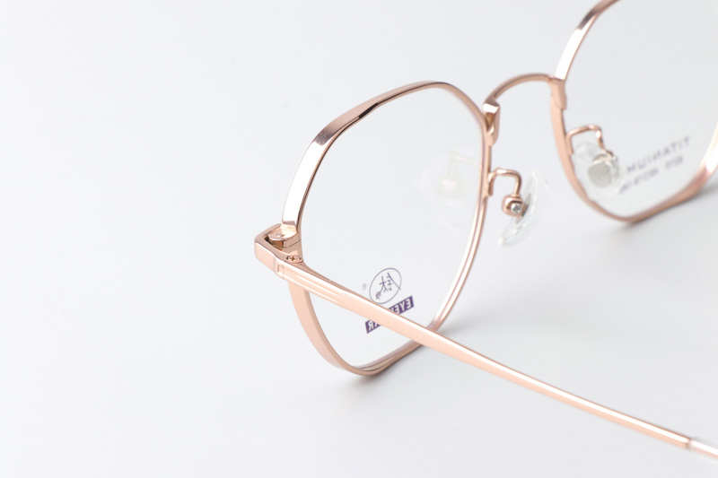 TC8215 Eyeglasses Rose Gold