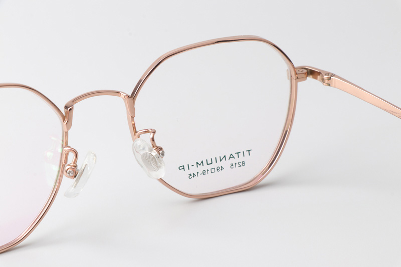 TC8215 Eyeglasses Rose Gold