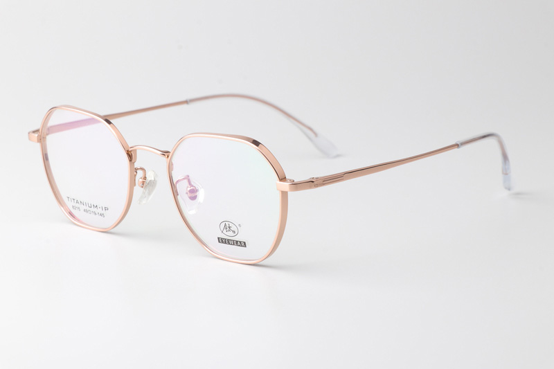 TC8215 Eyeglasses Rose Gold