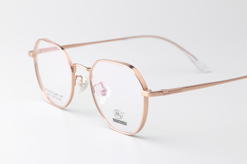 TC8215 Eyeglasses Rose Gold