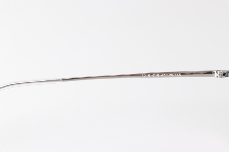 TC8216 Eyeglasses Green Silver