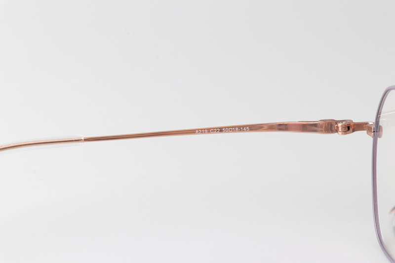 TC8219 Eyeglasses Purple Gold