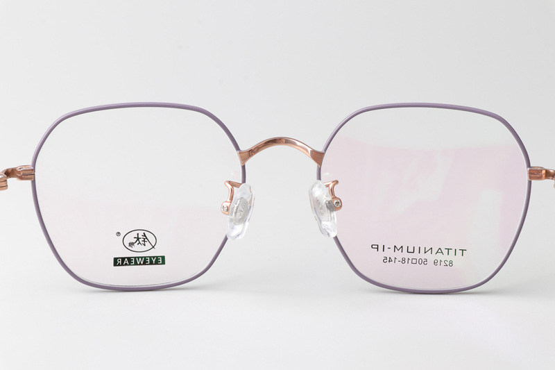 TC8219 Eyeglasses Purple Gold
