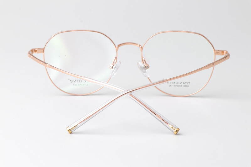 TC8286 Eyeglasses Rose Gold