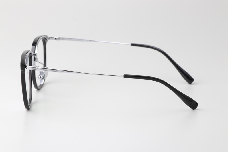 TC86011 Eyeglasses Black Silver
