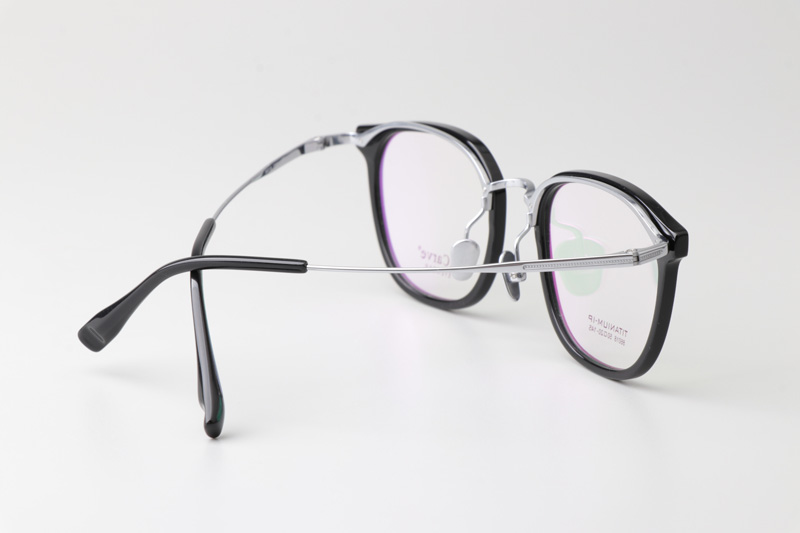 TC86018 Eyeglasses Black Silver