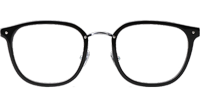 TC86018 Eyeglasses Black Silver