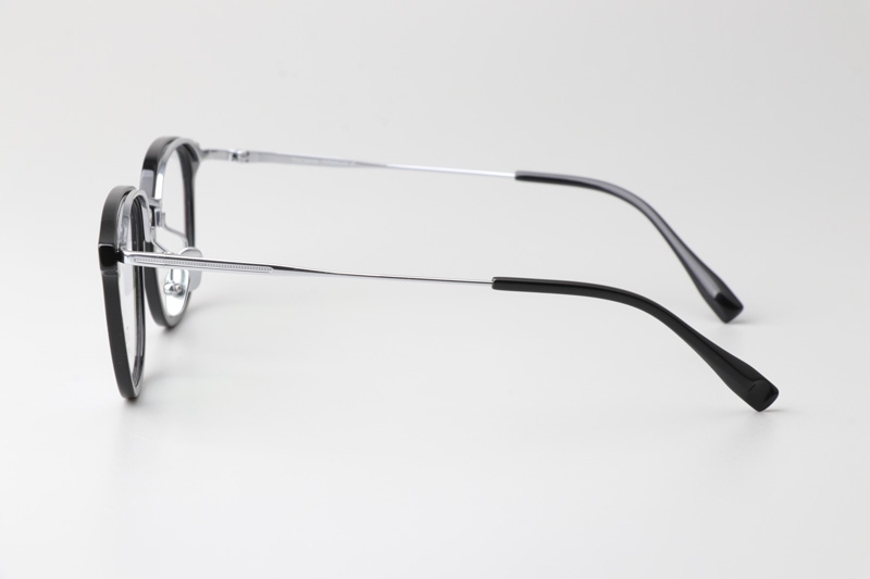 TC86018 Eyeglasses Black Silver