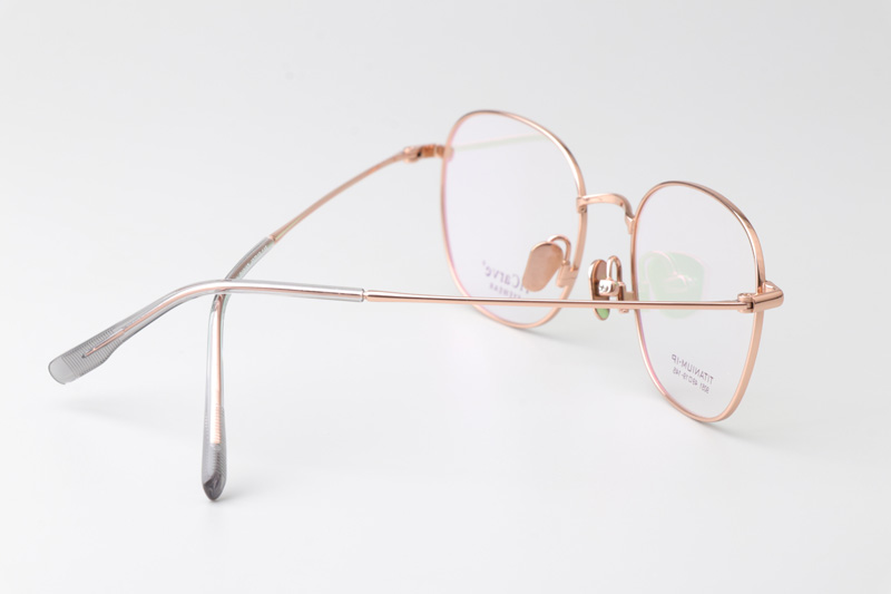 TC9051 Eyeglasses Rose Gold