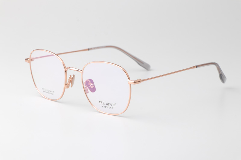 TC9051 Eyeglasses Rose Gold