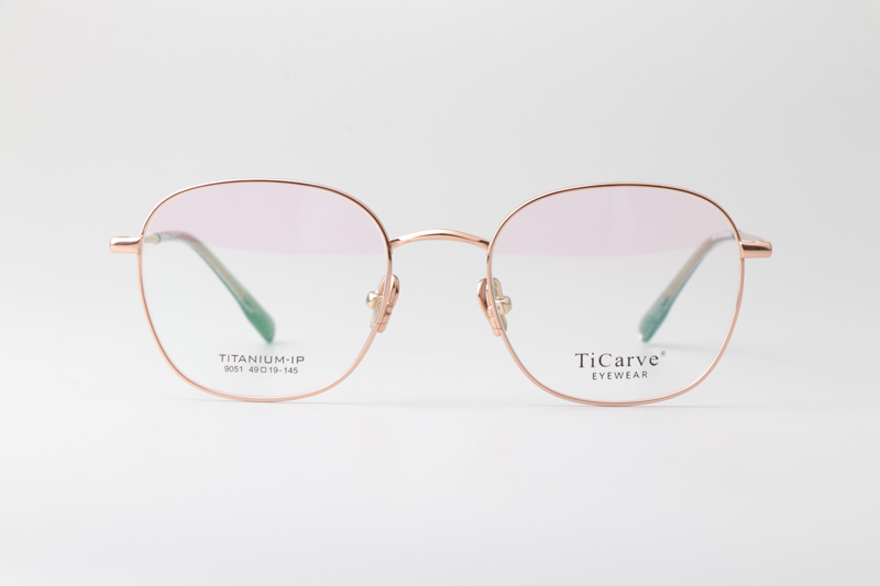 TC9051 Eyeglasses Rose Gold