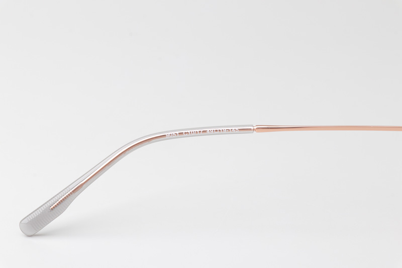 TC9051 Eyeglasses Rose Gold