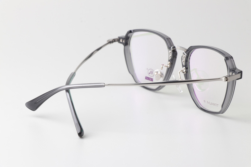 TCS3061 Eyeglasses Gray Gunmetal