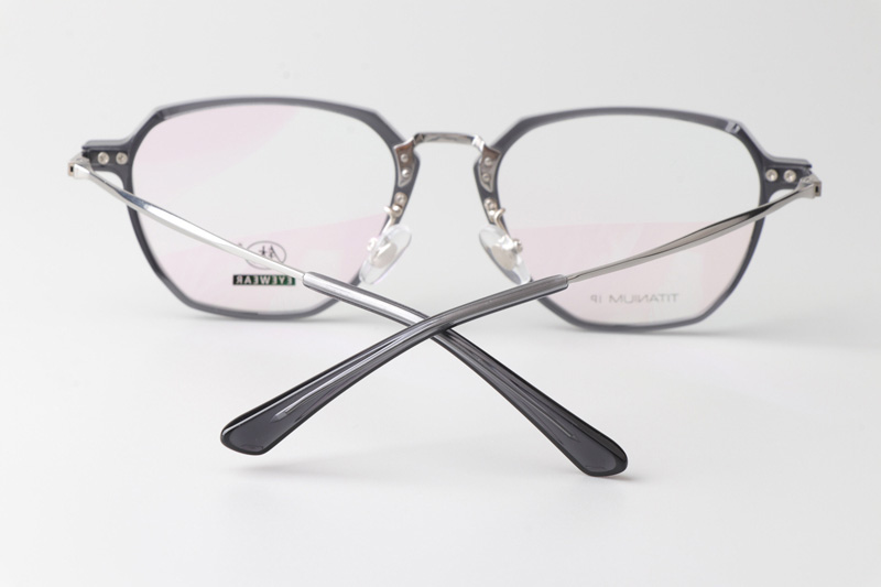 TCS3061 Eyeglasses Gray Gunmetal