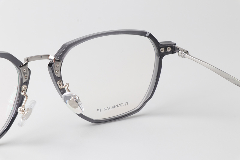 TCS3061 Eyeglasses Gray Gunmetal