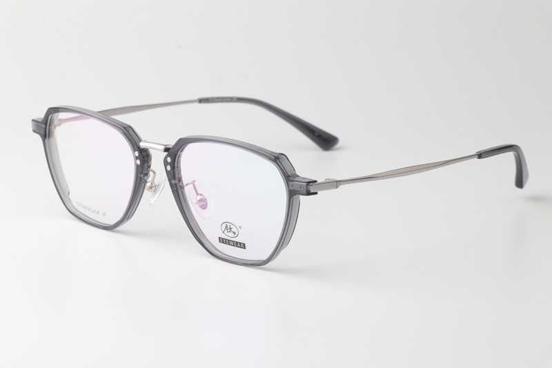 TCS3061 Eyeglasses Gray Gunmetal