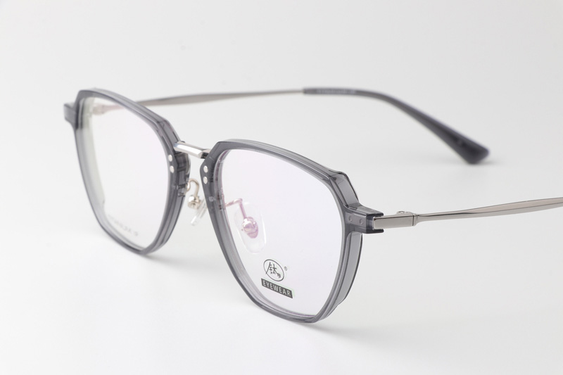 TCS3061 Eyeglasses Gray Gunmetal