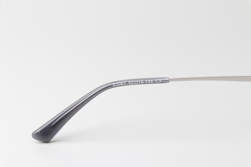 TCS3061 Eyeglasses Gray Gunmetal