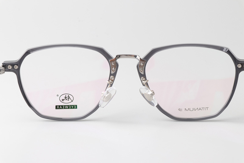 TCS3061 Eyeglasses Gray Gunmetal