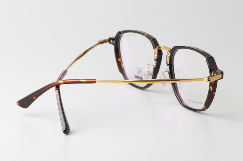 TCS3061 Eyeglasses Tortoise Gold