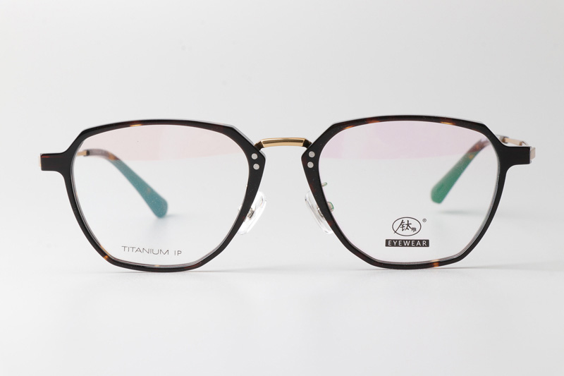 TCS3061 Eyeglasses Tortoise Gold