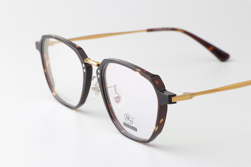 TCS3061 Eyeglasses Tortoise Gold
